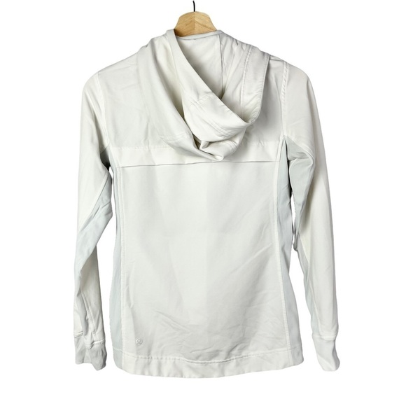 Lululemon White Full Front Zip Athletic Jacket 2 - Picture 2 of 4